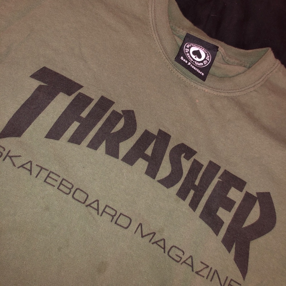 Thrasher tee shirt
